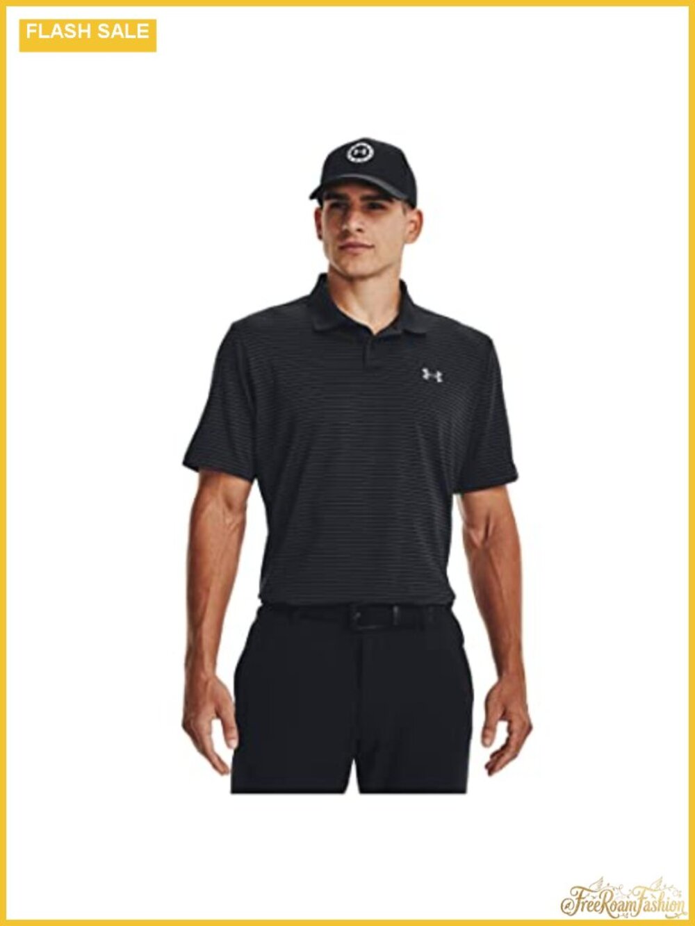 Under Armour Golf Matchplay Printed Polo Shirt Polyester Performance